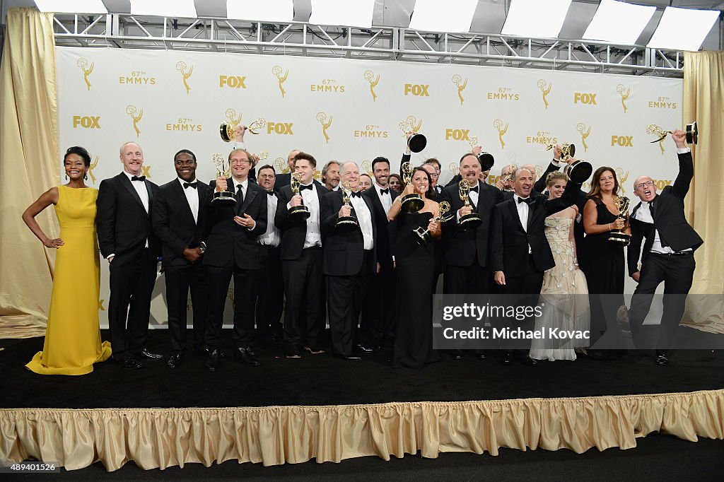 67th Annual Primetime Emmy Awards - Press Room