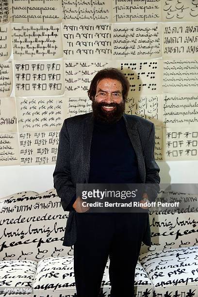 Writer Marek Halter attends the Marek Halter Celebrates Rosh Hashanah In Paris on September 20, 2015 in Paris, France.