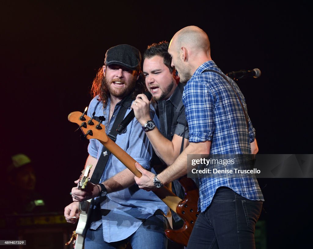 Eli Young Band Performs Live At The Pearl Inside The Palms Casino Resort