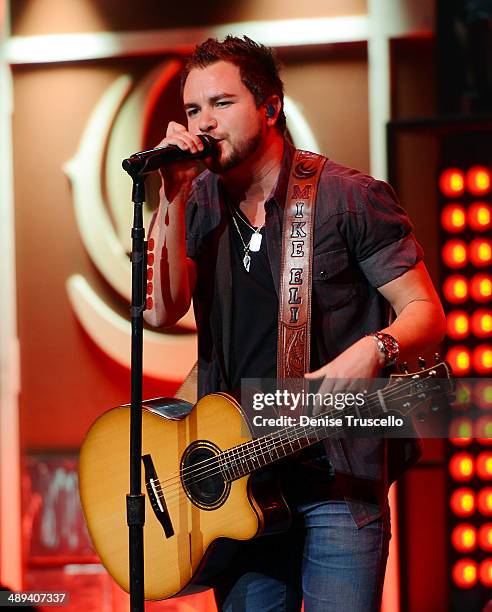 Mike Eli of the Eli Young Band performs at the Pearl inside the Palms Casino Resort on May 10, 2014 in Las Vegas, Nevada.