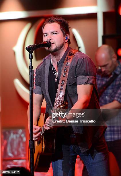 Mike Eli of the Eli Young Band performs at the Pearl inside the Palms Casino Resort on May 10, 2014 in Las Vegas, Nevada.