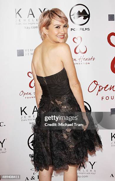 Chelsea Kane arrives at the Open Hearts Foundation 4th Annual Gala held on May 10, 2014 in Malibu, California.