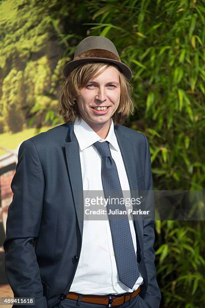 Bronson Webb attends the World Premiere of 'Pan' at Odeon Leicester Square on September 20, 2015 in London, England.