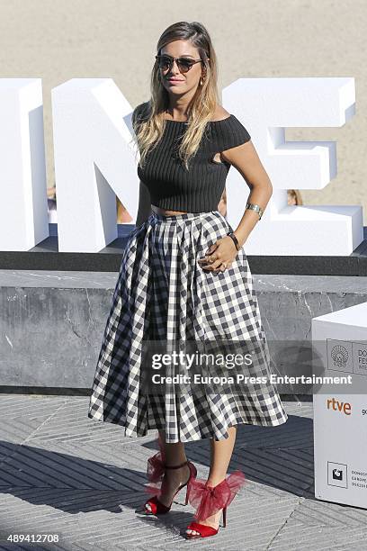 Blanca Suarez attends 'Mi Gran Noche' photocall during 63rd San Sebastian Film Festival on September 20, 2015 in San Sebastian, Spain.