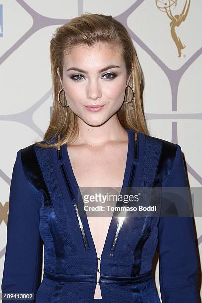 Actress Skyler Samuels attends the 67th Primetime Emmy Awards Fox after party on September 20, 2015 in Los Angeles, California.