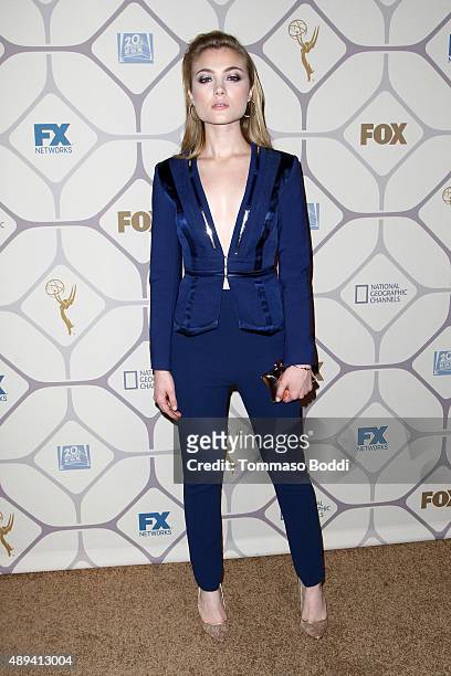 Actress Skyler Samuels attends the 67th Primetime Emmy Awards Fox after party on September 20, 2015 in Los Angeles, California.