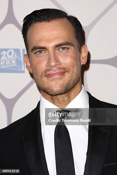 Actor Cheyenne Jackson attends the 67th Primetime Emmy Awards Fox after party on September 20, 2015 in Los Angeles, California.