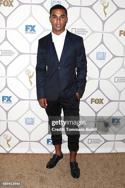 Actor Lucien Laviscount attends the 67th Primetime Emmy Awards Fox after party on September 20, 2015 in Los Angeles, California.