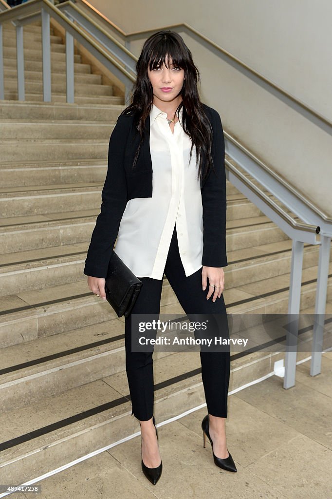 Front Row & Arrivals: Day 4 - LFW SS16