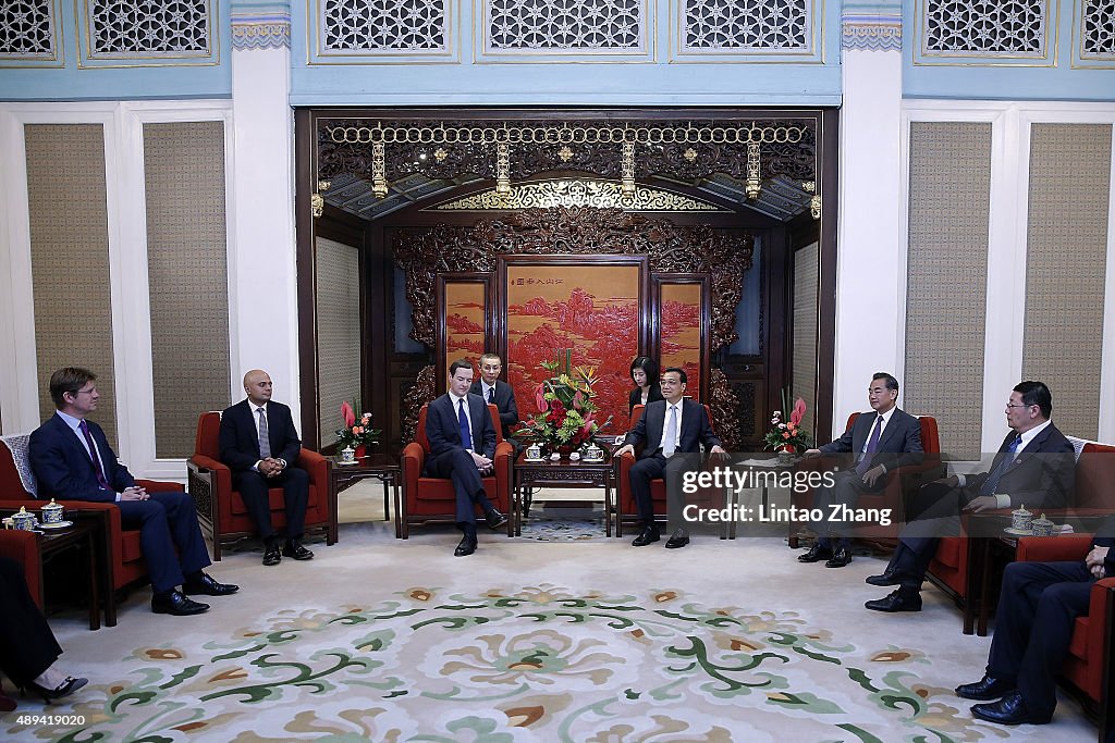 China-UK High Level Economic And Financial Dialogue