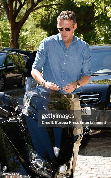 Joaquin Prat attends Maria Zurita's 40 birthday on September 20, 2015 in Madrid, Spain.