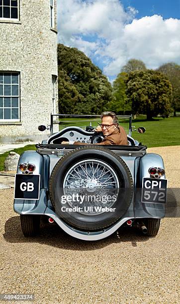 Aristocrat and of the Goodwood Festival of Speed, Charles Gordon-Lennox, Earl of March and Kinrara is photographed at his Goodwood Estate in West...