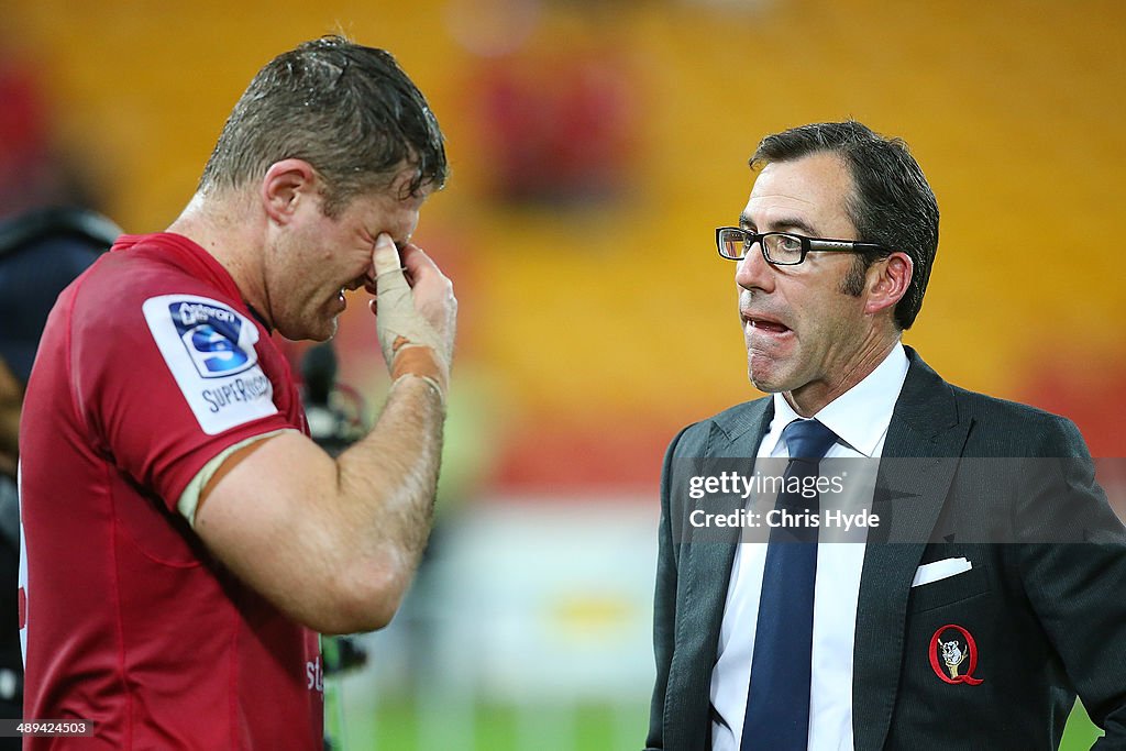 Super Rugby Rd 13 - Reds v Crusaders