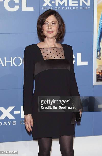 Producer Lauren Shuler Donner attends the "X-Men: Days Of Future Past" World Premiere - Outside Arrivals at Jacob Javits Center on May 10, 2014 in...