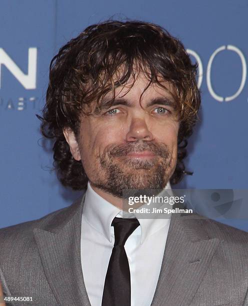 Actor Peter Dinklage attends the "X-Men: Days Of Future Past" World Premiere - Outside Arrivals at Jacob Javits Center on May 10, 2014 in New York...