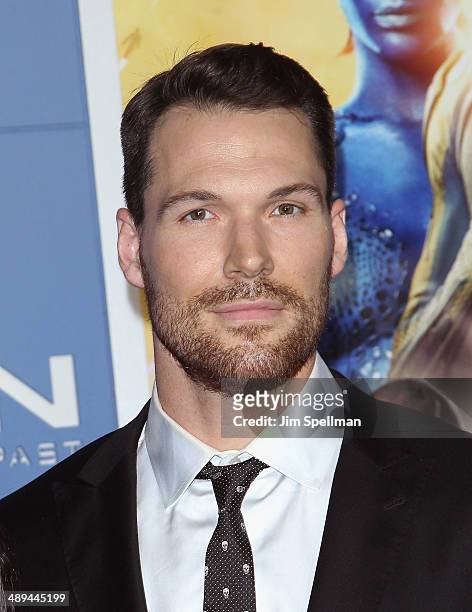 Actor Daniel Cudmore attends the "X-Men: Days Of Future Past" World Premiere - Outside Arrivals at Jacob Javits Center on May 10, 2014 in New York...