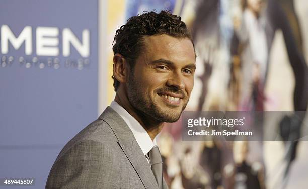 Actor Adan Canto attends the "X-Men: Days Of Future Past" World Premiere - Outside Arrivals at Jacob Javits Center on May 10, 2014 in New York City.