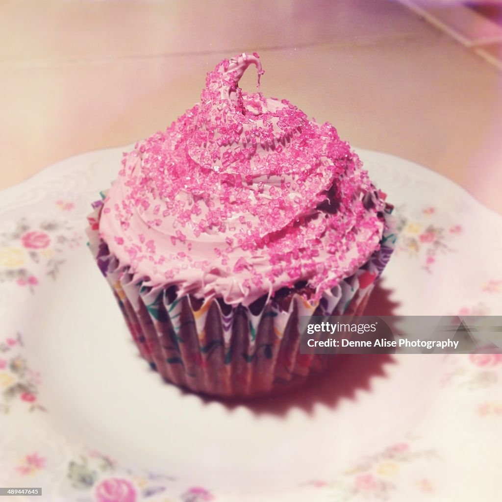 Pink Cupcake