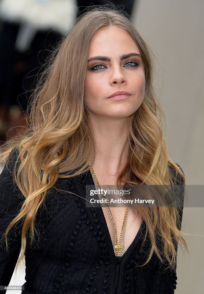 Burberry Prorsum - Arrivals - LFW SS16