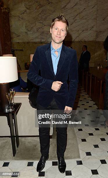 Christopher Bailey attends the The Business Of Fashion #BoF500 Gala Dinner & Party at The London EDITION Hotel on September 21, 2015 in London,...