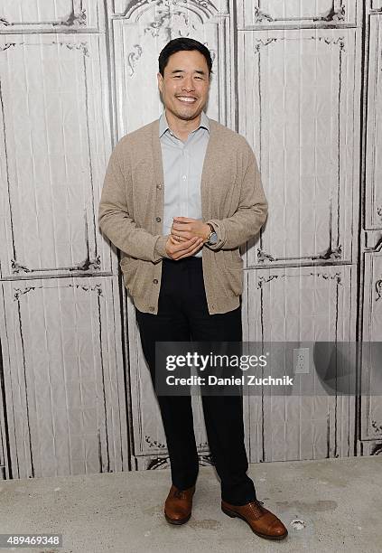 Actor Randall Park attends AOL Build to discuss his show 'Fresh Off the Boat' at AOL Studios on September 21, 2015 in New York City.