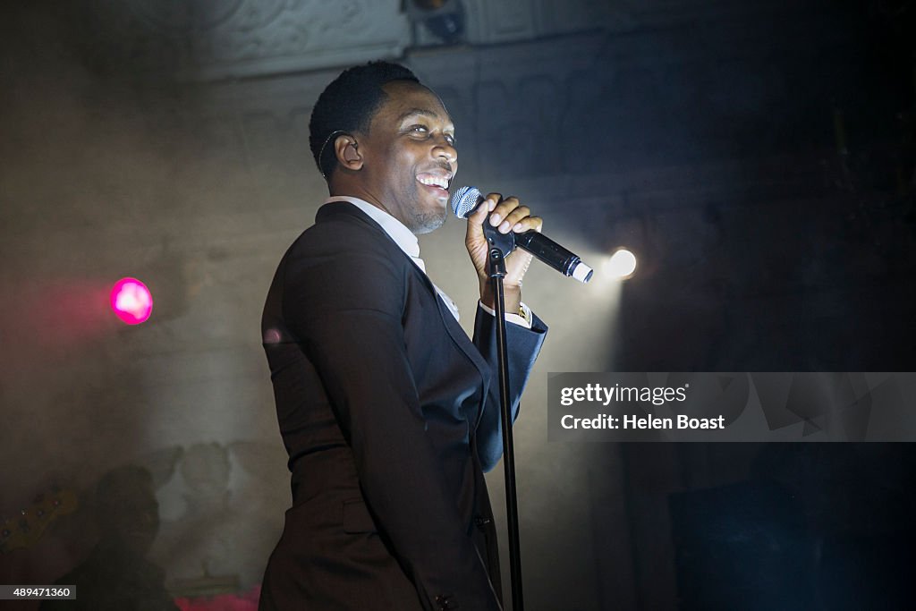 Lemar Performs At Bush Hall In London