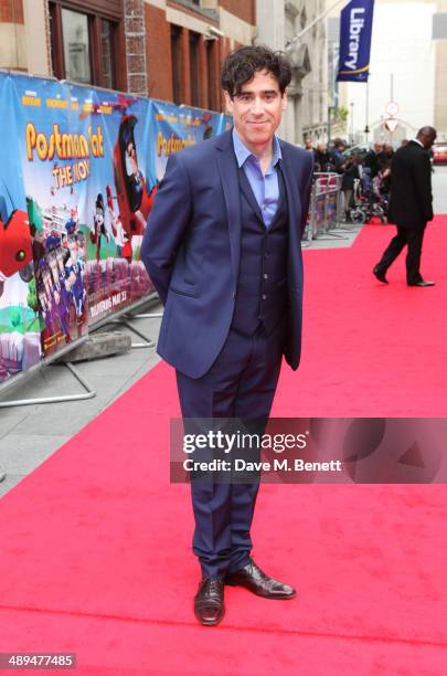 Stephen Mangan attends the World Premiere of "Postman Pat" at Odeon West End on May 11, 2014 in London, England.