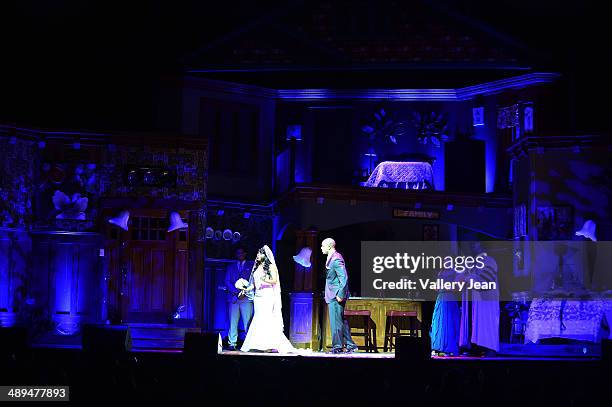 Cheryl ,Pepsii, Riley, Patrice Lovely, Ray Lavendar, Zebulon Ellis, Muhammad Ayers, Candice Pye, Olrick Johnson and Monicaa Blair onstage during...