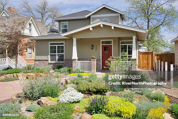 fort collins neighborhood - fort collins stockfoto's en -beelden