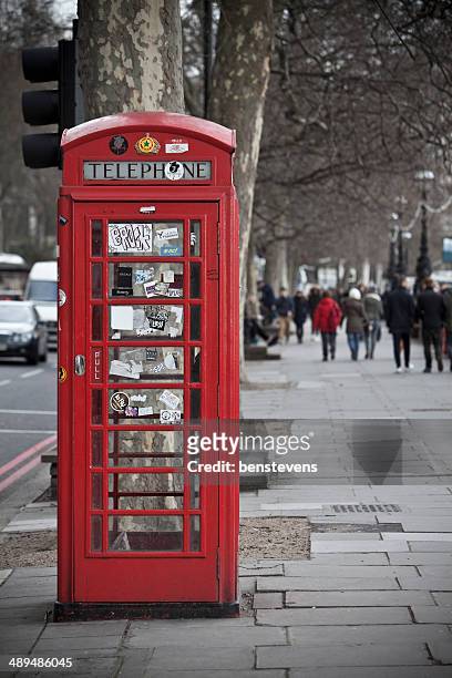 london phone booth - benstevens stock pictures, royalty-free photos & images