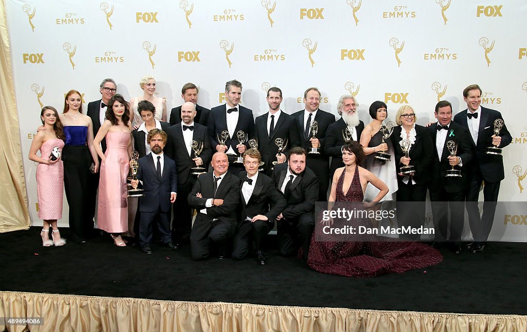 67th Annual Primetime Emmy Awards - Press Room