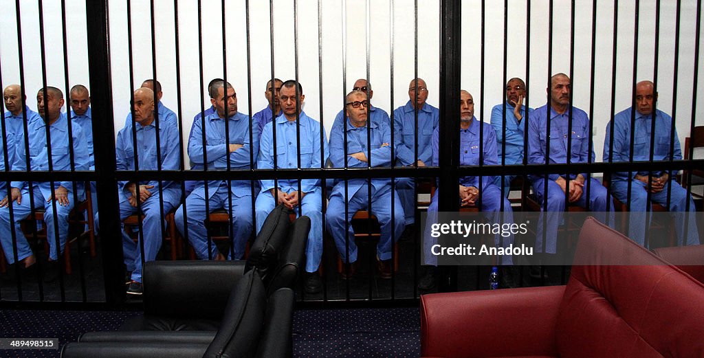 Trial of former Libyan officials in Tripoli