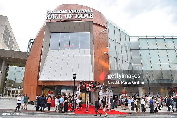 General view of Atlanta Celebrates The Tour Championship! at College Football Hall of Fame on September 21, 2015 in Atlanta, Georgia.