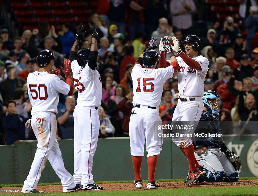 Tampa Bay Rays v Boston Red Sox