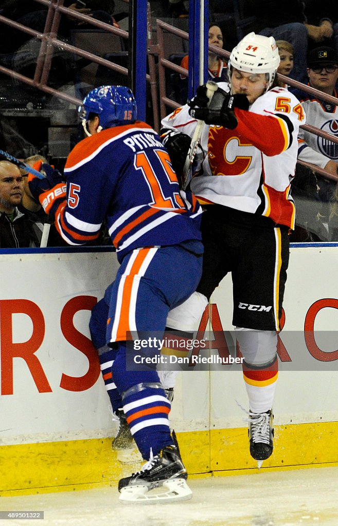 Calgary Flames v Edmonton Oilers