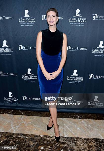 Ivanka Trump attends the 9th Annual Eric Trump Foundation Golf Invitational Auction & Dinner at Trump National Golf Club Westchester on September 21,...