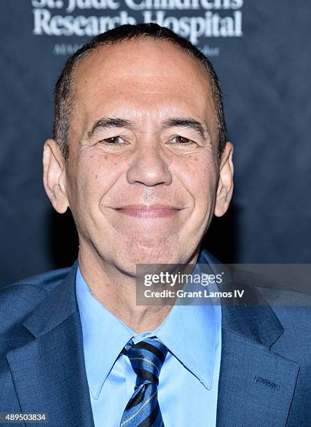 Gilbert Gottfried attends the 9th Annual Eric Trump Foundation Golf Invitational Auction & Dinner at Trump National Golf Club Westchester on...