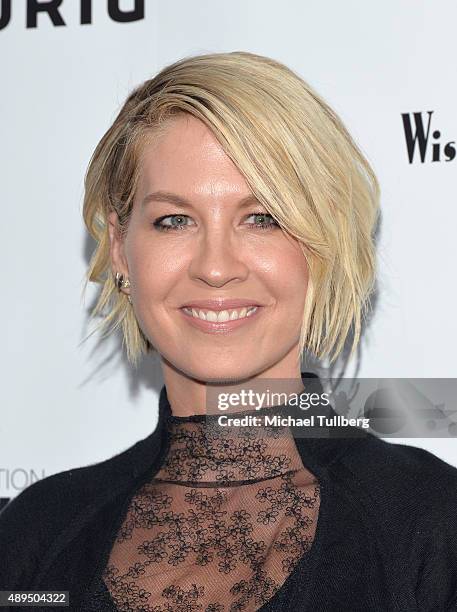 Actress Jenna Elfman attends The Human Rights Hero Awards presented by Marisol Nichols' Foundation for a Slavery Free World and Youth for Human...