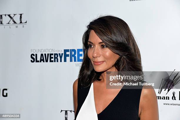 Actress Marisol Nichols attends The Human Rights Hero Awards presented by Marisol Nichols' Foundation for a Slavery Free World and Youth for Human...