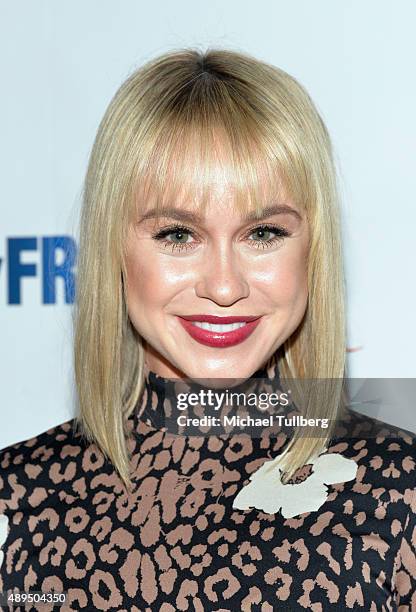 Actress Becca Tobin attends The Human Rights Hero Awards presented by Marisol Nichols' Foundation for a Slavery Free World and Youth for Human Rights...