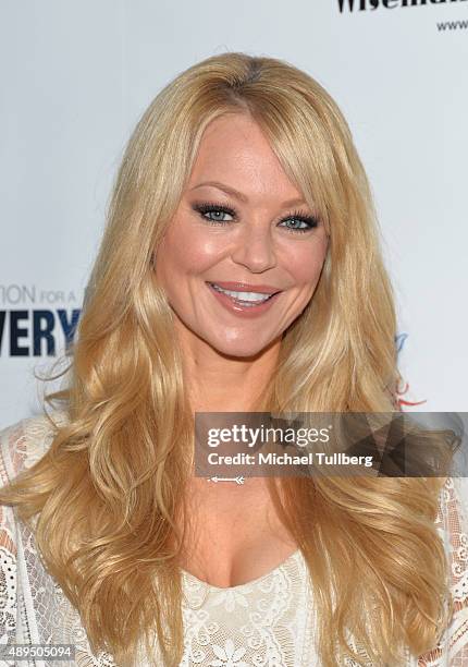 Actress Charlotte Ross attends The Human Rights Hero Awards presented by Marisol Nichols' Foundation for a Slavery Free World and Youth for Human...