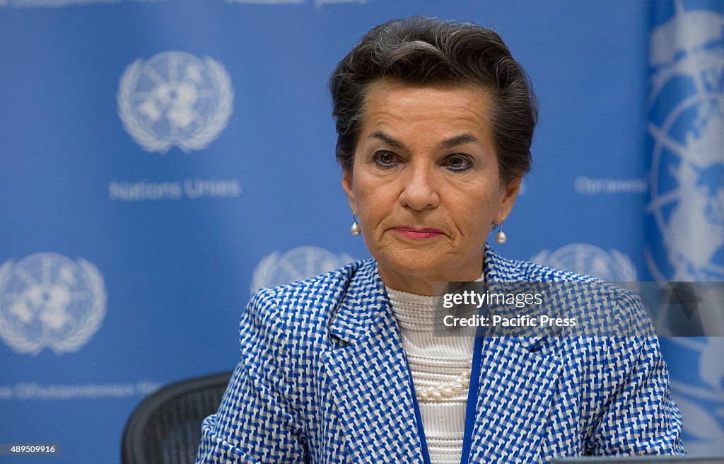 Christiana Figueres, Executive Secretary of the UN Framework...