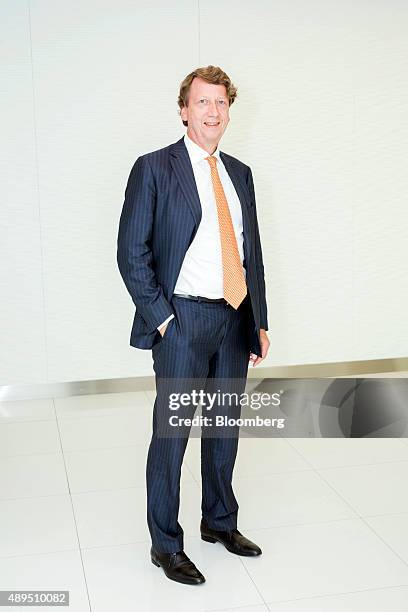 Wolfgang Schaefer, chief financial officer of Continental AG, poses for a photograph ahead of an interview in Frankfurt, Germany, on Monday, Sept....