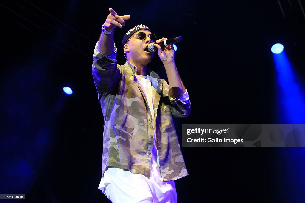 Pharrell Williams' concert in Cape Town