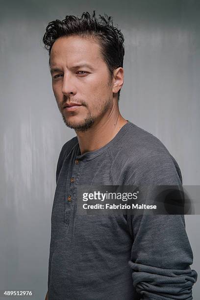 Director Cary Fukunaga is photographed for The Hollywood Reporter on September 5, 2015 in Venice, Italy.