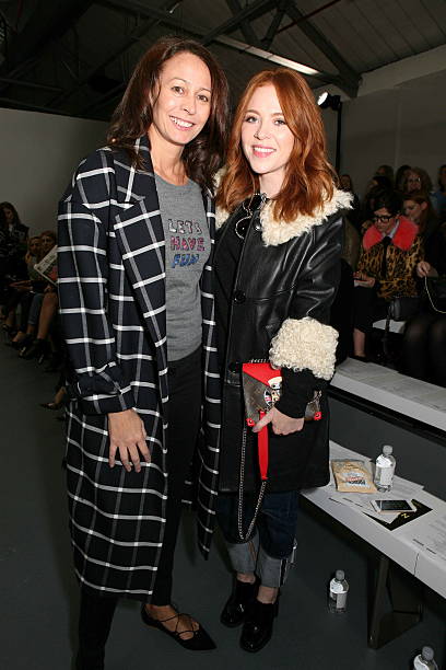 GBR: Ashley Williams - Front Row - LFW SS16