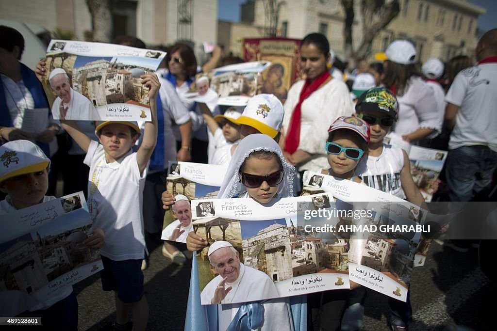 ISRAEL-PALESTINIAN-RELIGION-CHRISTIANITY-CRIME-POPE