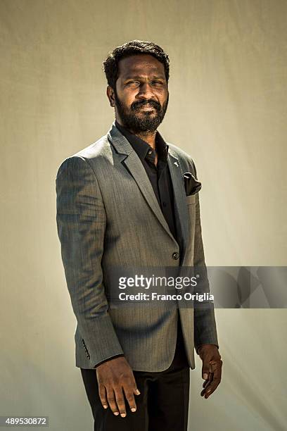 Director Vetrimaaran is photographed for Self Assignment on September 7, 2015 in Venice, Italy.