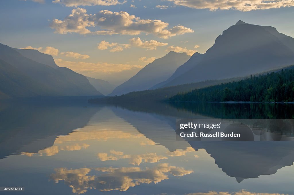 Glacier NP Lake McDonald sunrise