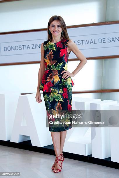 Goya Toledo attends 'El Desconocido' photocall during 63rd San Sebastian Film Festival at Kursaal on September 22, 2015 in San Sebastian, Spain.